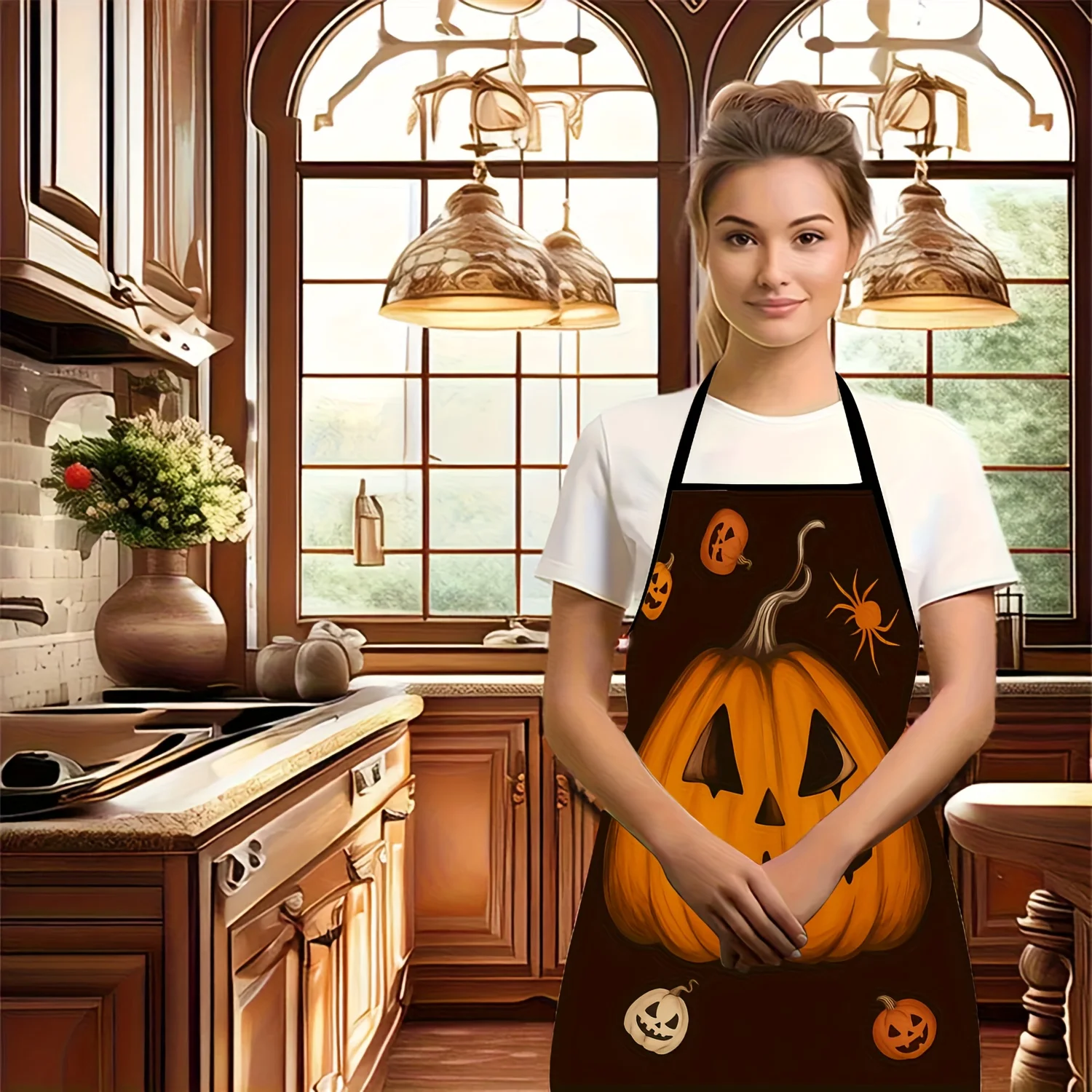 Kitchen Baking Background - 1 pezzo di grembiule, grembiule di