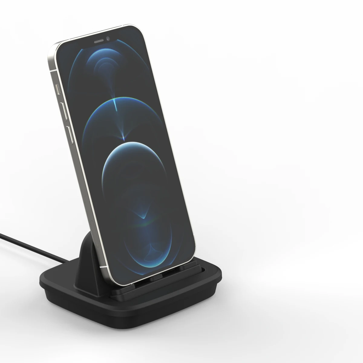 Type-C Charging Station for iphone 17 16 15 ProMax Type C interface Fast Charging USB-C Devices Sync Stand Flat for Type-C