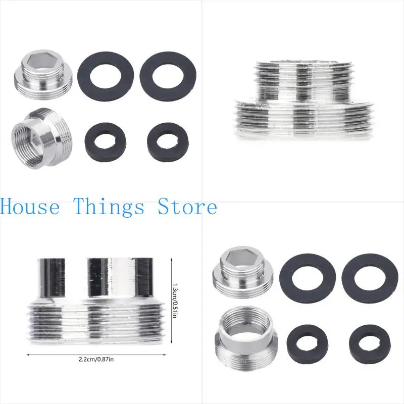 

652F 2PCS 22 мм до 16 мм адаптеры смесителя