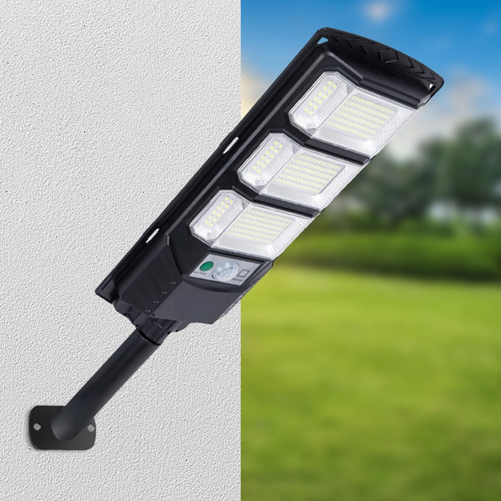 3面ソーラーLEDフラッドライト,モーションディテクター,リモコン付き,誘導ランプ,パティオとパティオの安全街路灯
