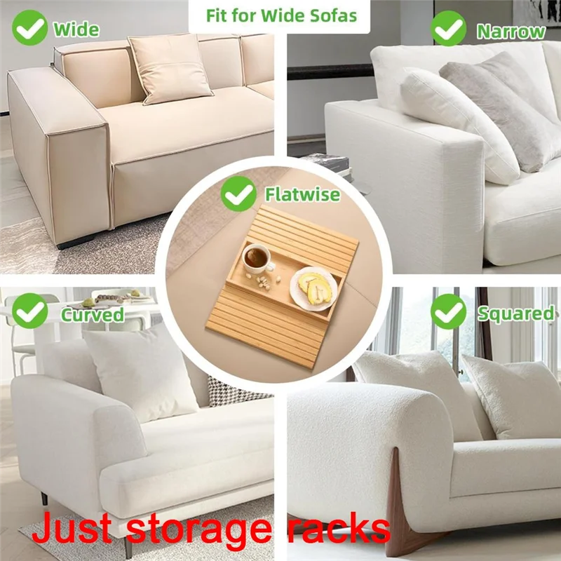 

ABRB-Sofa Tray Sofa Armrest Snack Storage Tray Sofa Shelf Tray
