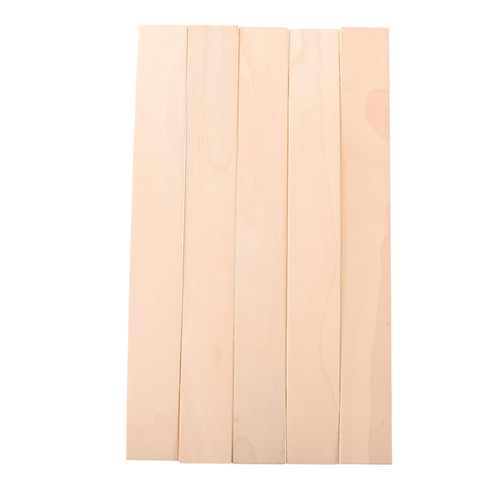5Pcs Wooden Bed Slats Support Heavy Duty Mattress Board Replacement for Bed Frame Under Mattress Reinforcement Anti Sag