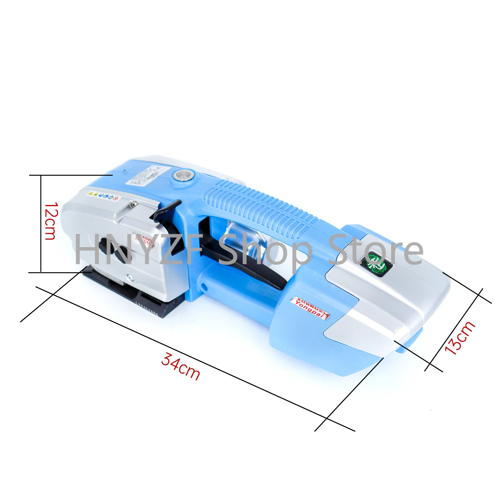 

Battery Powered Operated Strapping Tool Plastic Friction Seal Tool 13/16mm PP/PET for Pallet Wrapping Machine