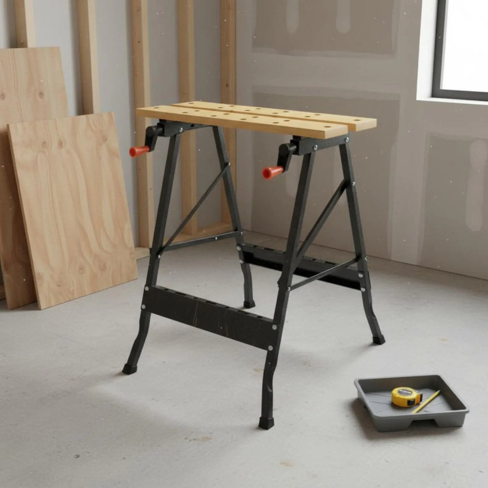 

Складной многофункциональный портативный верстак-стол, легкий, регулируемый, простой в сборке, для гаража