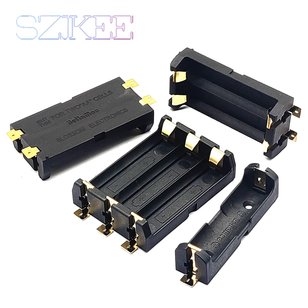 AA SMT Battery Holder SMD Battery Case AA Battery Box 1/2/3 Slot AA SMT Battery AA Batteries Standard Container