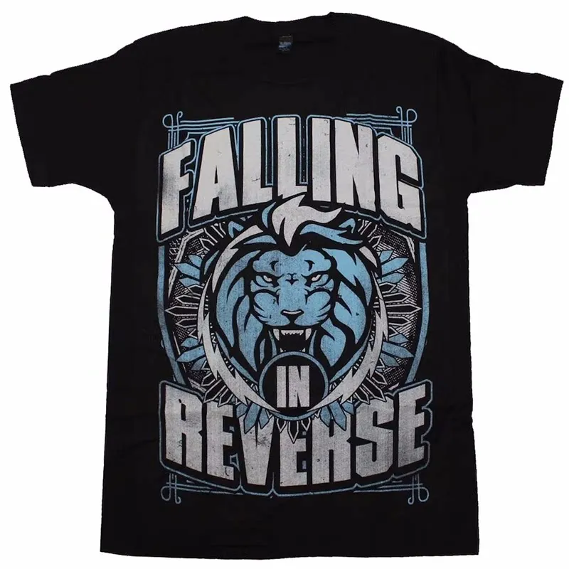 Fit Established in 2008 Falling in Reverse - An Electronic Rock Band - Offers American-style Retro High Street Summer T-shirts