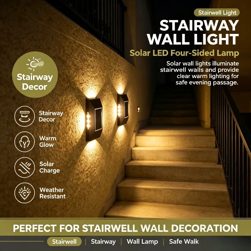 Светодиодный солнечный настенн – обзор и цена Solar Wall Sconce