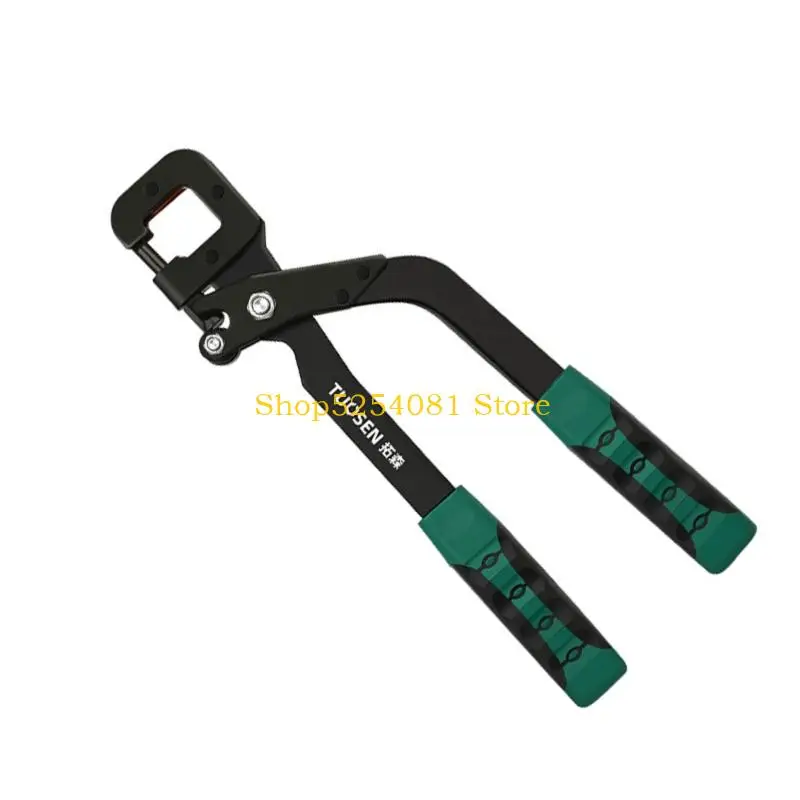 AXYC High Carbon Steel Construction Hole Pliers For 10Mm Light Gauges Steel With Heat Treated High Carbon Steel Blade
