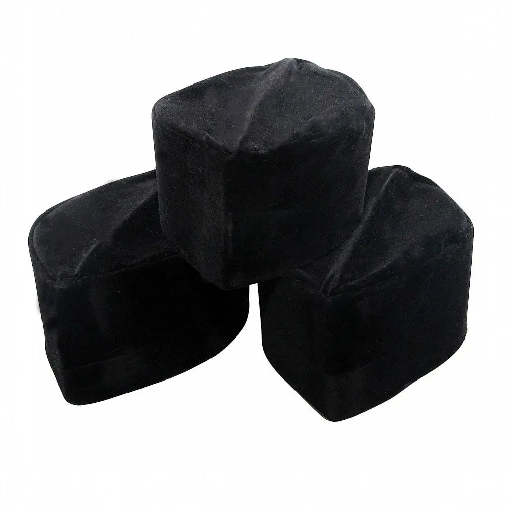 

Мусульманская шапка для поклонения, замшевая шапка-лодка, мусульманская смешанная хлопковая ткань, мусульманская мужская шапка с вышивкой