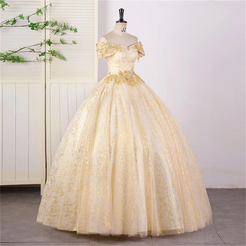 15 Quinceanera Dresses Gold Party Dreses Classic 15 Year Old Dress Customized Dresses For Quinceanera 2025 Prom Gown