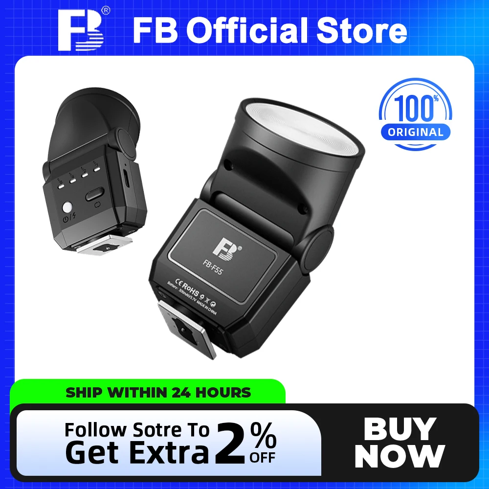 fb-f55-mini-flash-per-fotocamera-per-canon-fuji-f1-230-sony-zv1-zve10-ricoh-gr3-nikon-panasonic-olympus-pentax-la-maggior-parte-delle-fotocamere-reflex