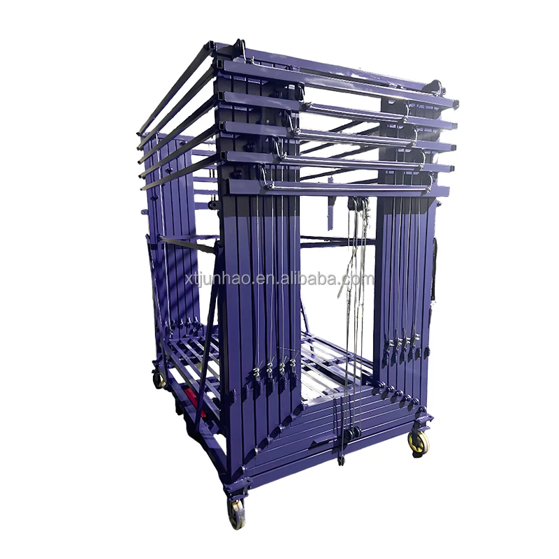 2025 Newest CE Certified Electric Scaffolding Lift Motorized Adjustable Aluminum Scaffold Remote Control for Construction