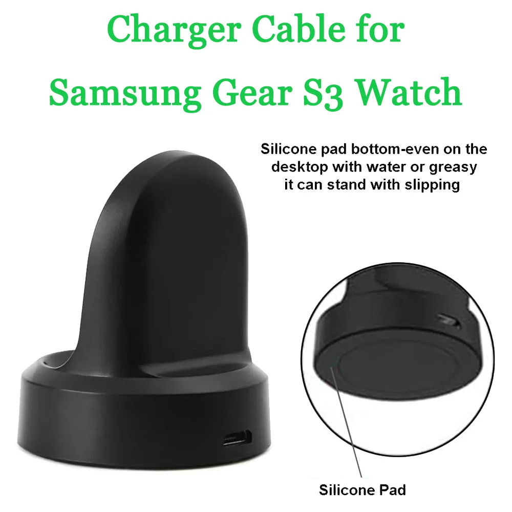 Fast USB Charging Cable For Samsung Gear S2 S3 Classic Frontier Smart Watch Galaxy Watch 46/42mm Dock Holder Charger