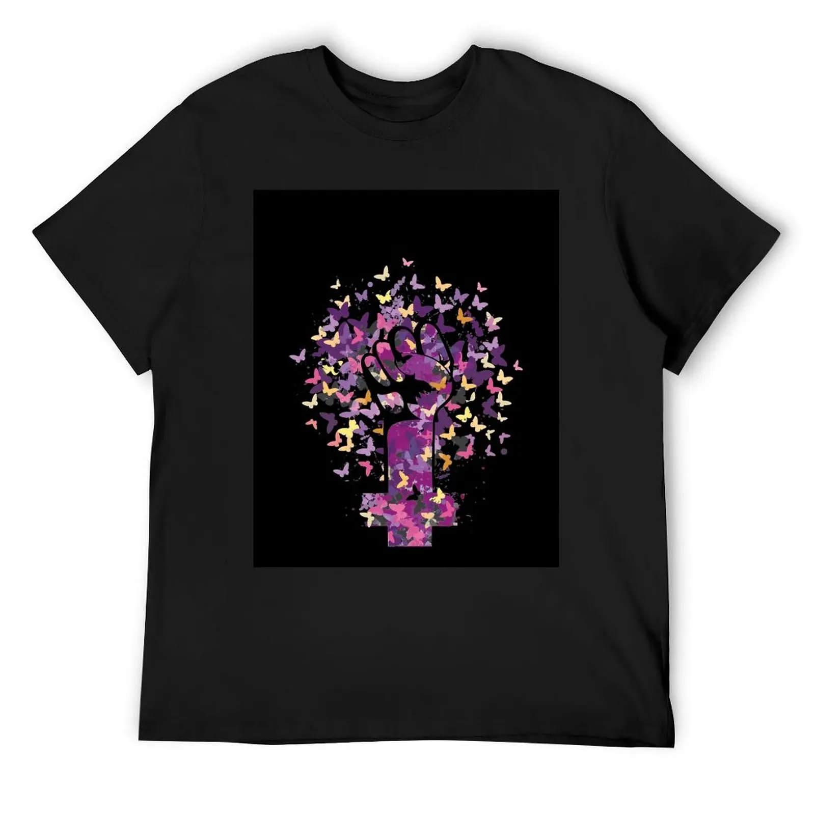 

Fem Power support Feminism T-Shirt customs design your own Blouse custom t-shirts boys animal print men clothing