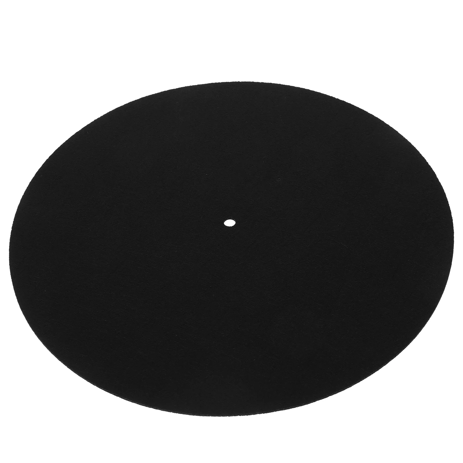 Vinyl Record Player Turntable Grip Kit Vinyls Cup Holder for Car Wool Mat Slipmat