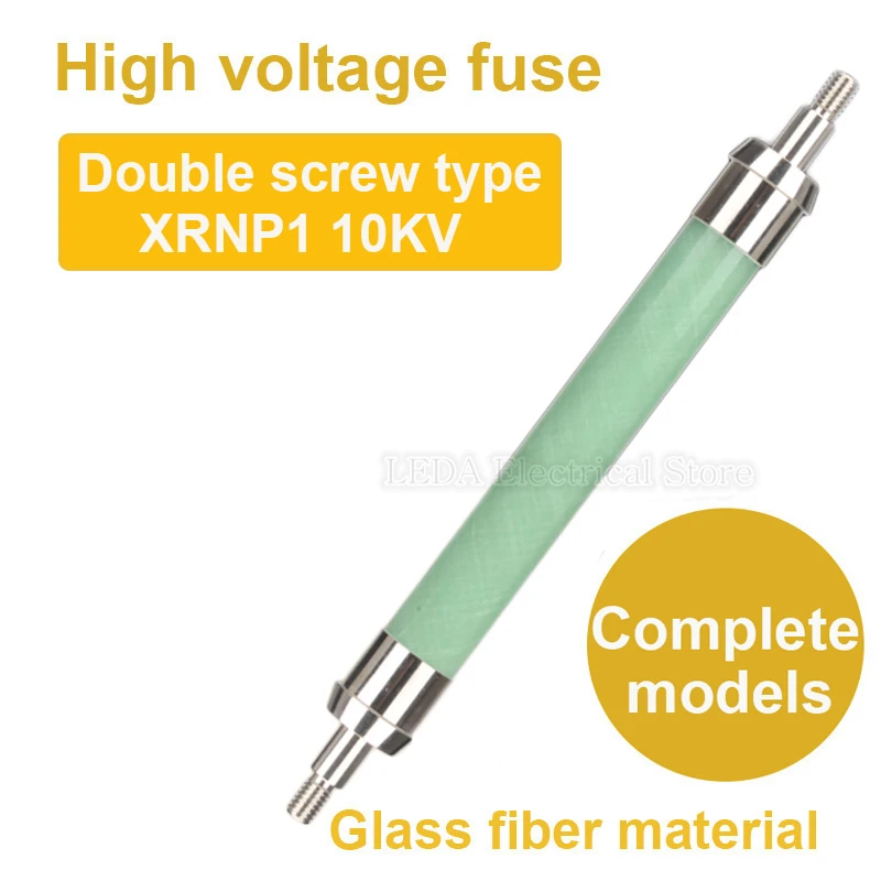 

1Pcs XRNP1 10KV 0.5A 1A 2A 3A 3.15A Double Screw Type High Voltage Fuse