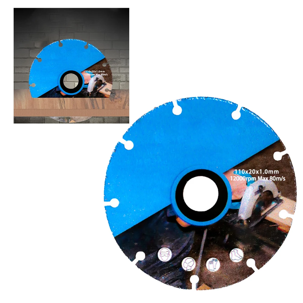 111mm Wood Metal Cutting Disc Woodworking Saw Blade Cutting Disc Circular Saw Blade Cutter Wheel For Angle Grinder Power Tools