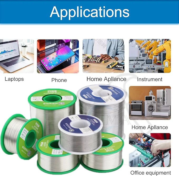 0.8mm-1mm 100g Solder Tin Wire Eco-friendly Low Melting Point No Clean Needed SN99.3CU0.7 Leady Free/Leady Soldering Tin Wire