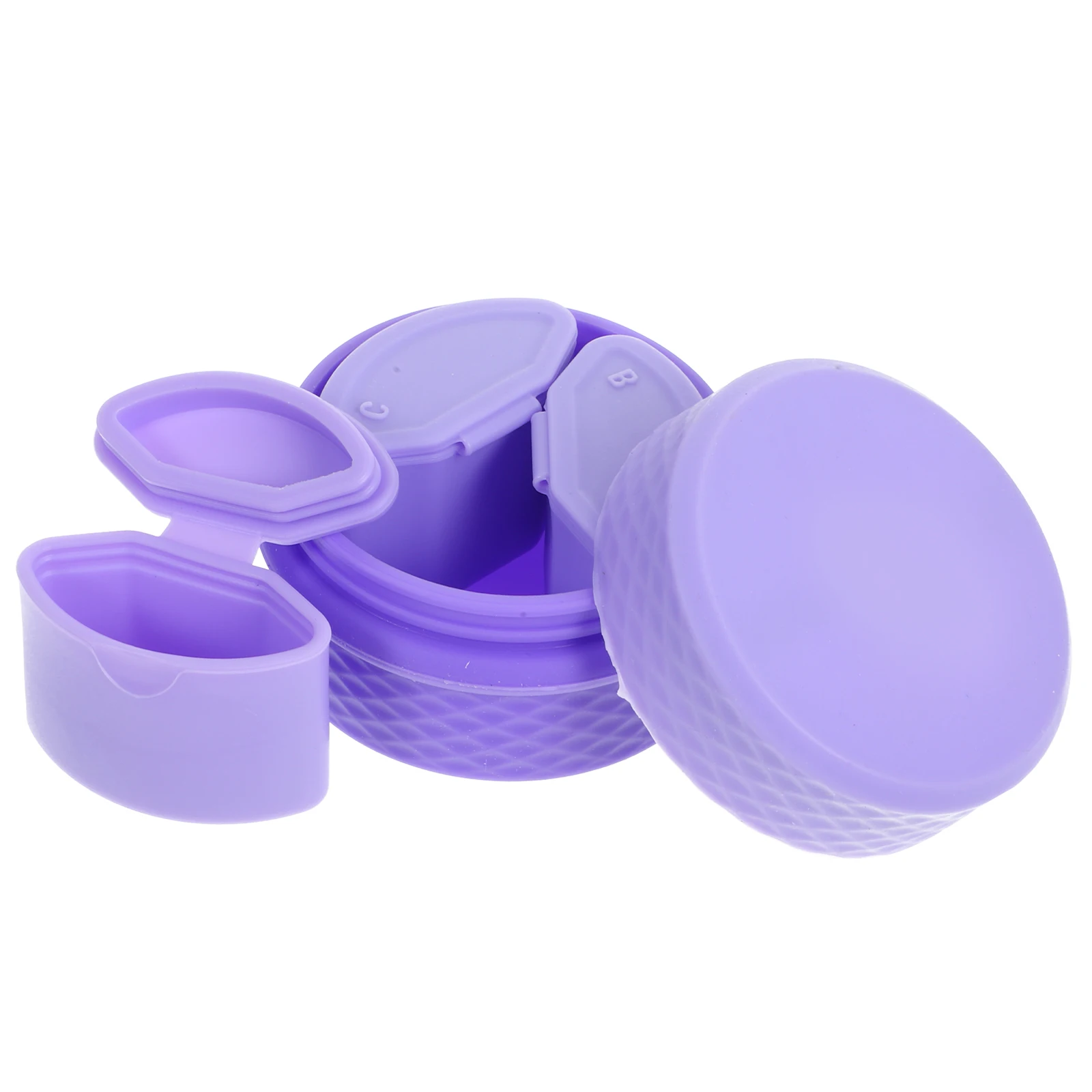 

Silicone Sealed Dividing Box 100ml Portable Leak Proof Cream Container for Travel Camping Makeup Storage Bottle