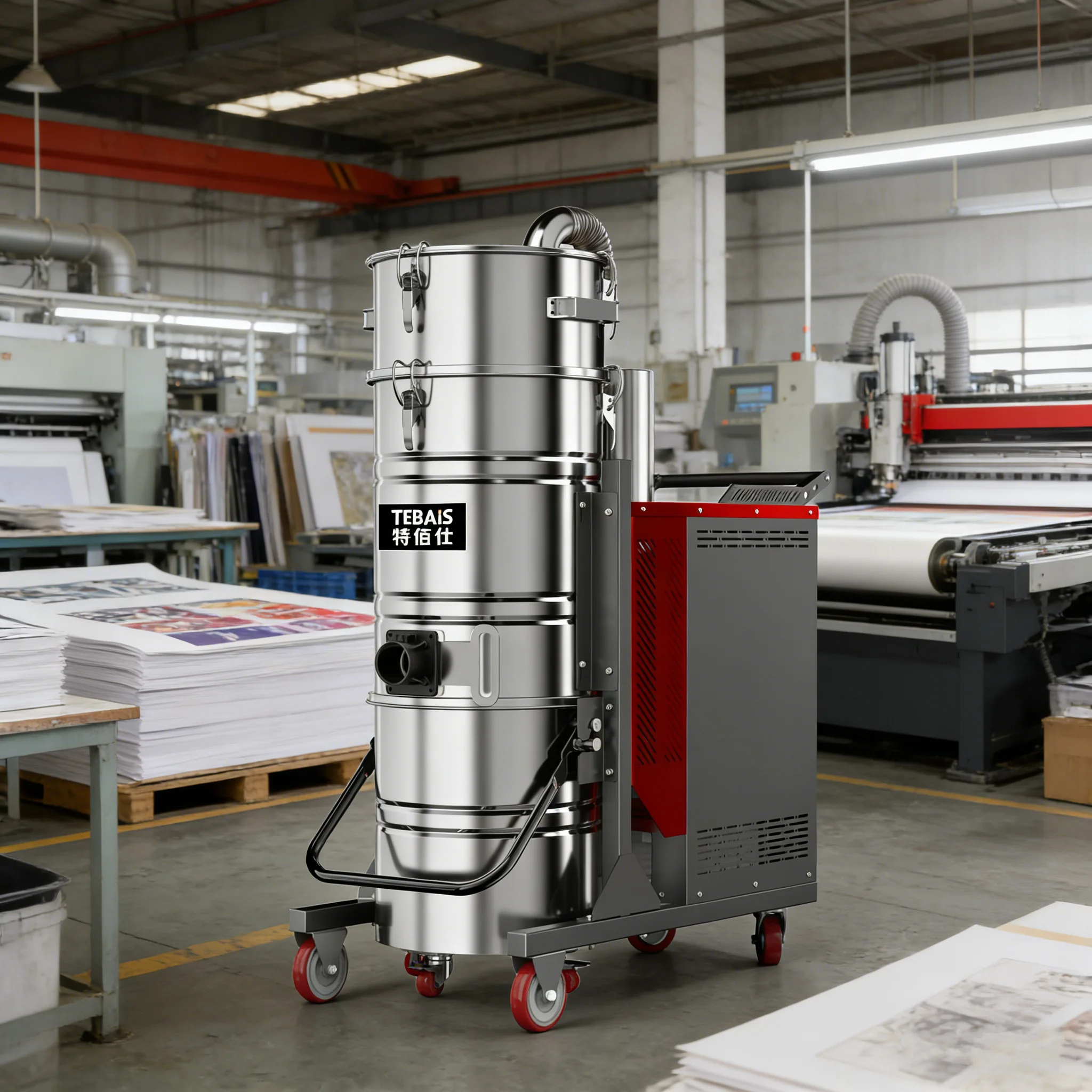 

7512M - Rechargeable Wet Dry Dust Industrial Vacuum Cleaners Machine