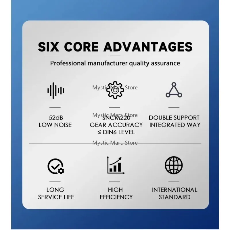 Geräuscharmer, geräuscharmer, hocheffizienter, planetarischer rechtwinkliger Reduzierer für die EVB-Serie im Luft- und Raumfahrt mit kostenlosen 2D- und 3D-Zeichnungen