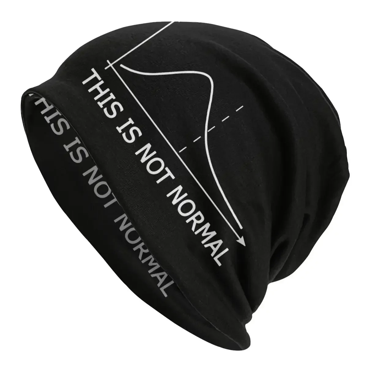 Math Skullies Beanies Hats Autumn Winter Outdoor Statistics Distribution Resist Pun Caps Adult Head Wrap Bonnet Knitting Hats