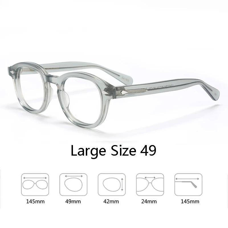 Johnny Depp Style Acetate Spectacle Frame