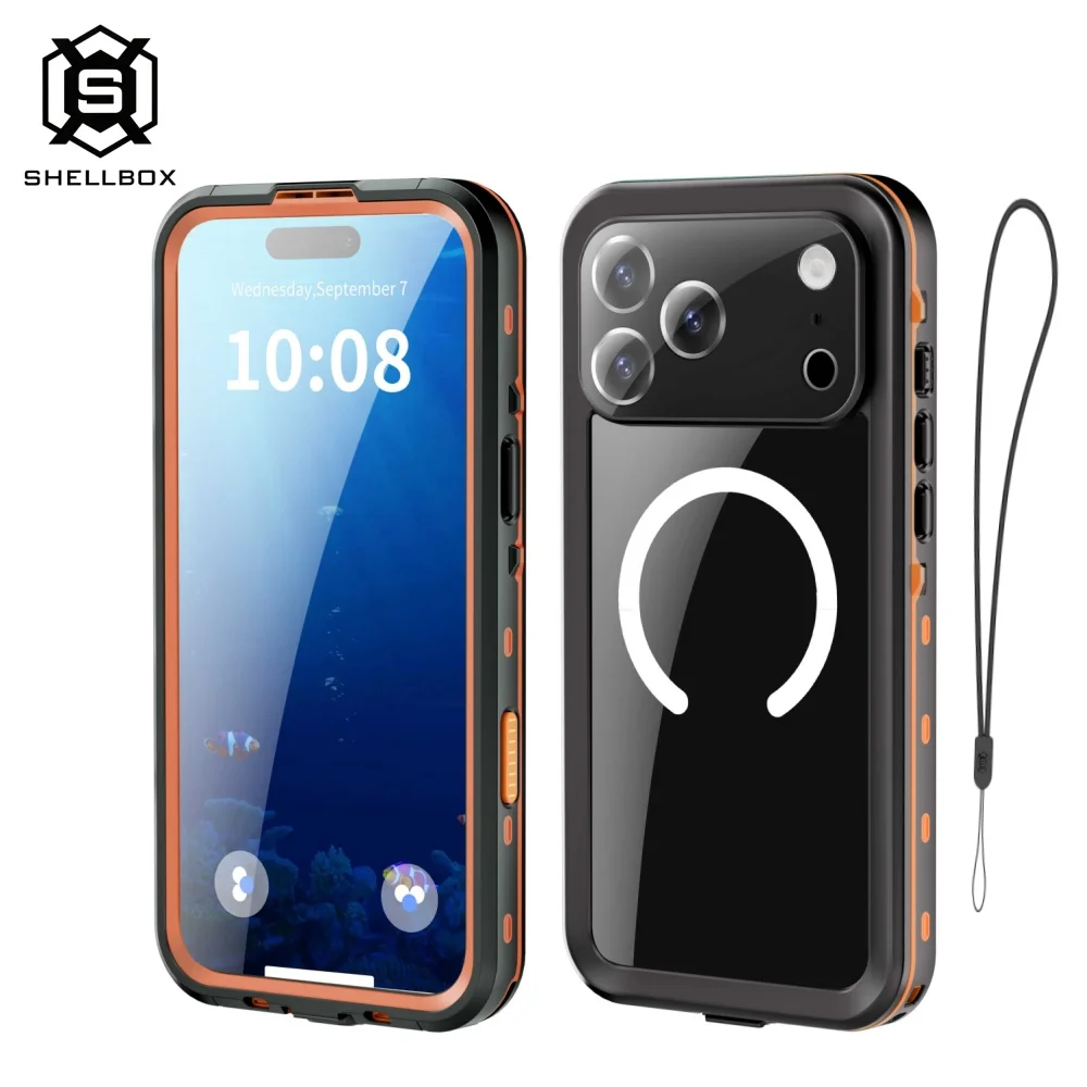 Shellbox Professional Waterproof Phone Case for iPhone 17 Pr