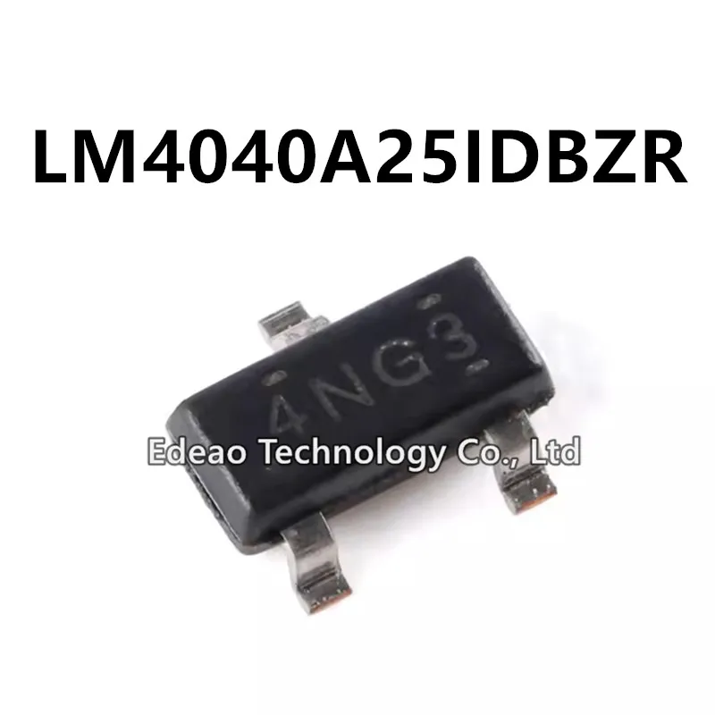 

10-100PCS/Lot NEW LM4040A25IDBZR SOT-23 LM4040A25IDBZT LM4040A25IDBZ LM4040A25I LM4040A25 SMD Marking:4NG* 4NG3 4NGU