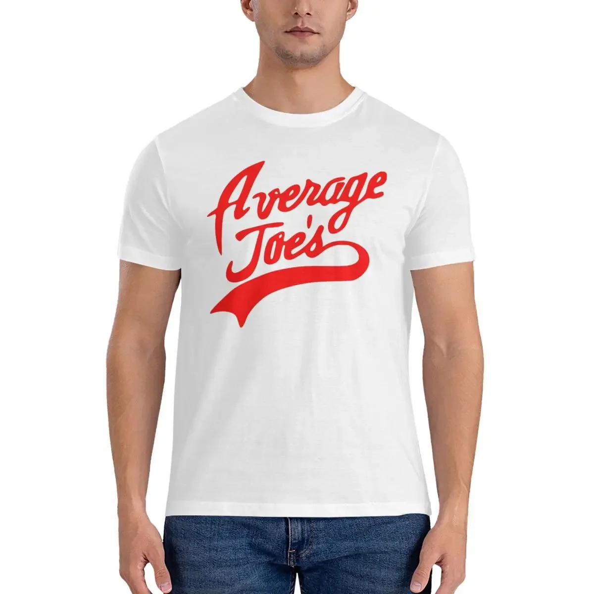 100% Cotton Dodgeball Average Joes T-shirt Male Fashion Oversized T Shirt Men crew Neck Summer Shirts Tops S-6XL