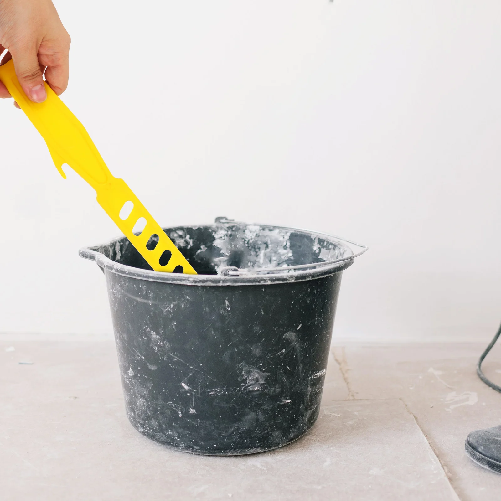 Asta di miscelazione per strumenti in plastica riutilizzabile per mescolare il bastone per mescolare la vernice manuale