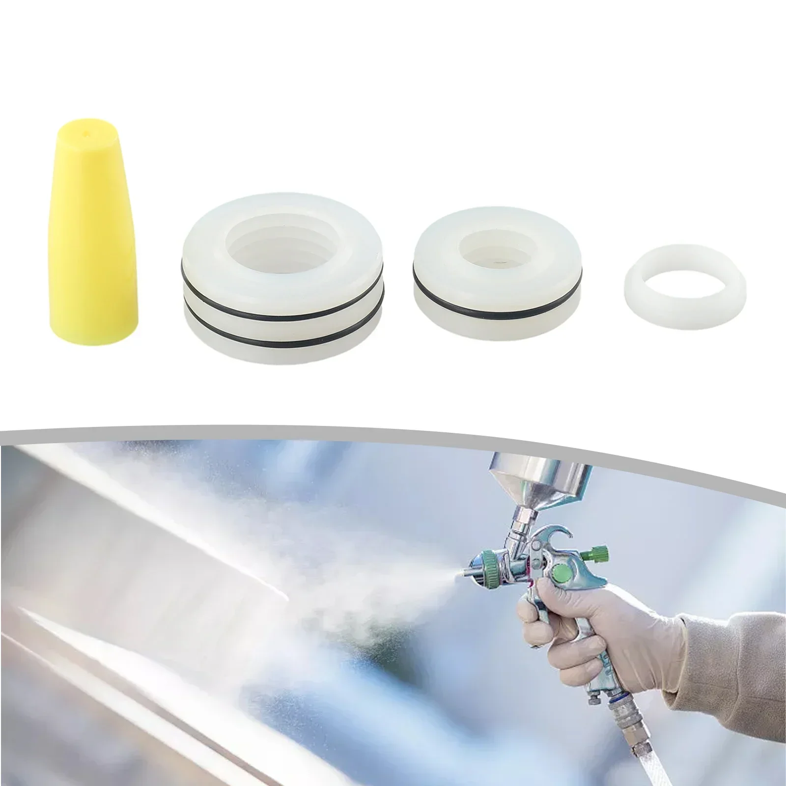 Imagem -05 - Kit de Reparo de Vedação Durável Peças Sobressalentes de Pulverizador Mal Ventilado Kit de Ferramenta de Substituição de Embalagem para Vedação Comum da Série 440 450