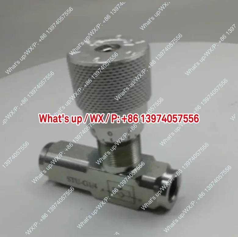 STU-G3/8 flow restrictor with check valve 3/8
