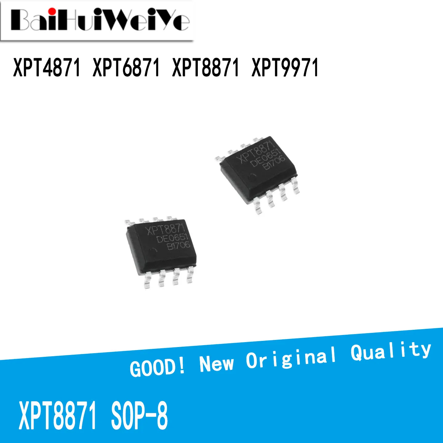 10PCS XPT4871 XPT6871 XPT8871 XPT9971 SOP-8 Class AB Power Amplifier SMD New Good Quality Chipset