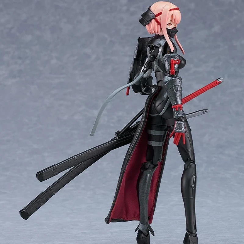 

Figma 621 Samurai Falslander Mecha Musume Articulated Action Figure Collectible Model Desktop Decoration Gift For Anime Fans