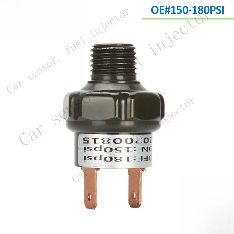 Q+ 150-180PSI Air Pressure Switch Tank Mount Thread 1/4 NPT 12V/24V For Train Horn