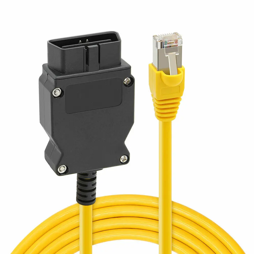 For BMW Ethernet To OBD Enet Cable E-SYS IcoM Coding F/G-Series ENET Compatible OBD2 Diagnostic Interface Cable E Connector