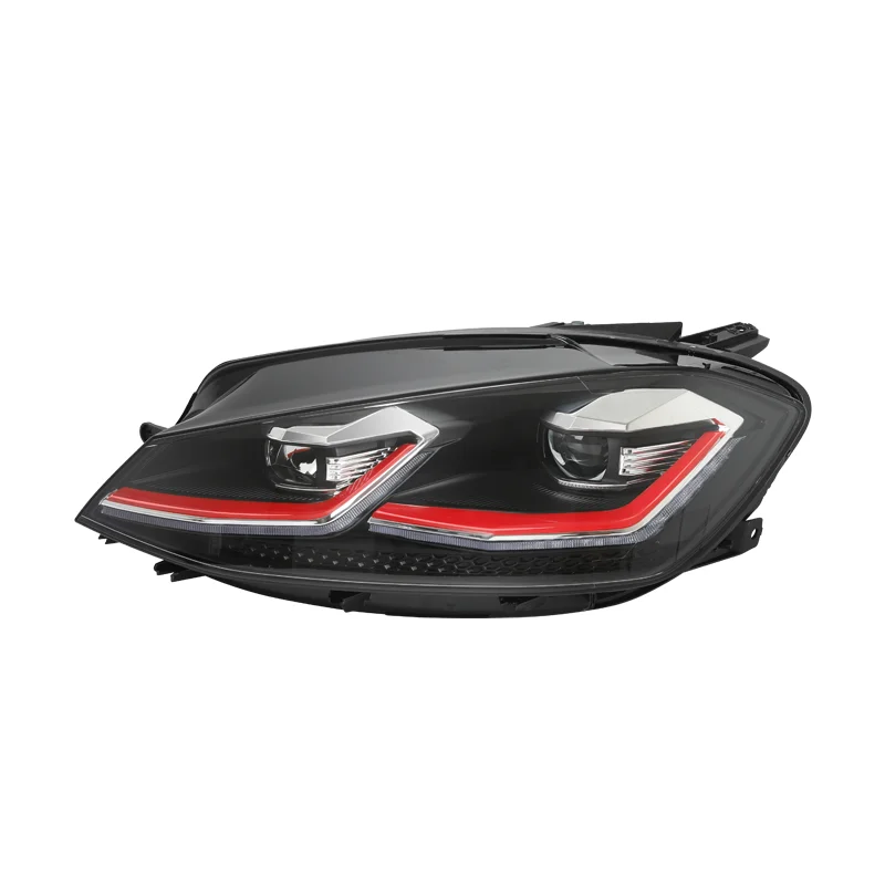 

Red Trim Strip for Volkswagen Golf 7.5 2017-2020 New Condition Automotive Accessory LED Headlight Modification