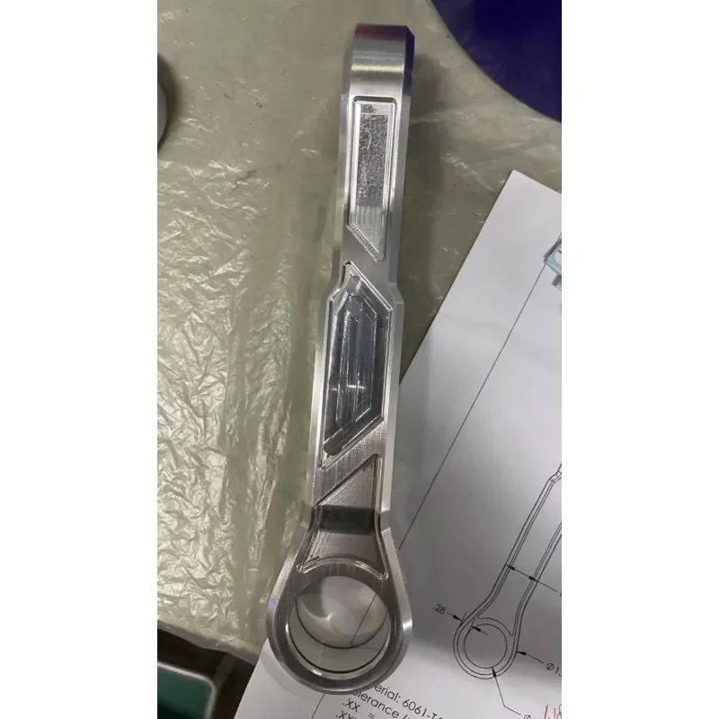 Personalized Customization of Automotive Control Arm: Five Axis CNC to Create Sub Millimeter Level Full Process Service