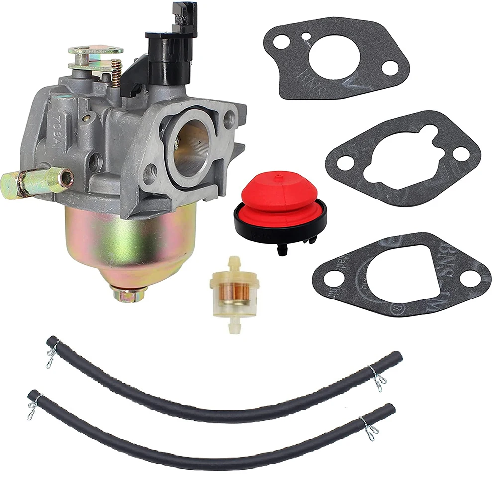 

1set Carburetor Gasket Filter With Fuel Filter Kit For GTX 196E For 1P70fB Mowers Garden Power Tools Accessories