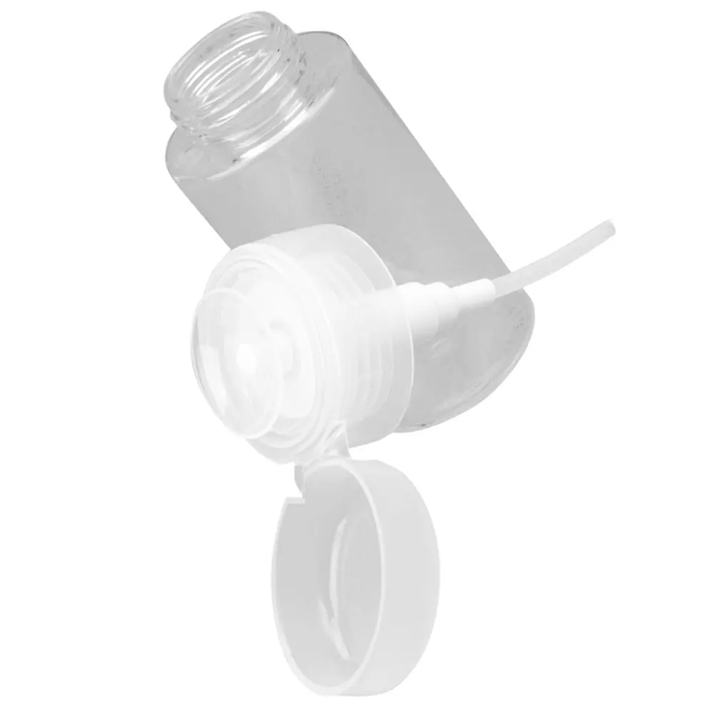 

Travel Dispenser Bottle 120ml Compact Pressurized Pump Bottle Refillable Leakproof Travel Containers for Toiletries Skin Care