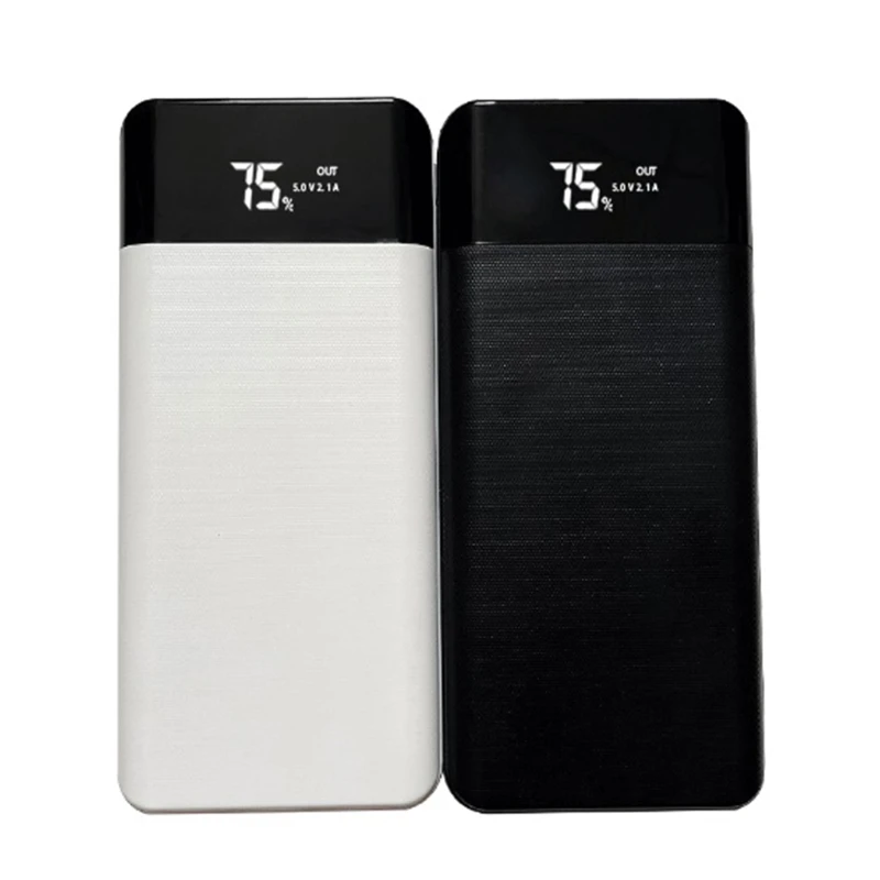 Power Bank for Shell LCD Display 7x18650/18700/20700/21700 Charger Box Detachable Battery for Case