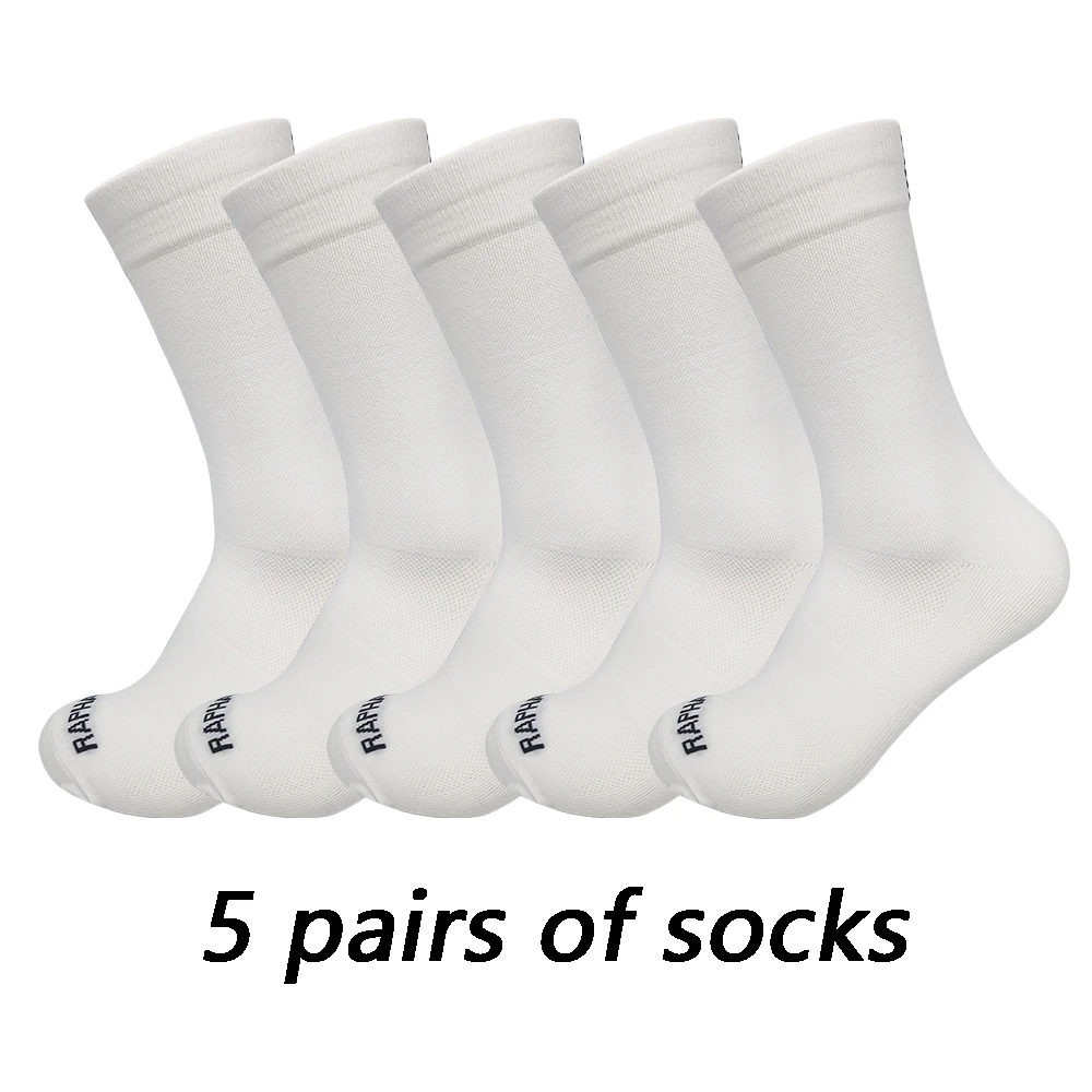 5 pairs of Cycling Socks Fast Dry Breathable Outdoor Sports Basketball Protect Feet Bike Running Football Sport Socks view 2