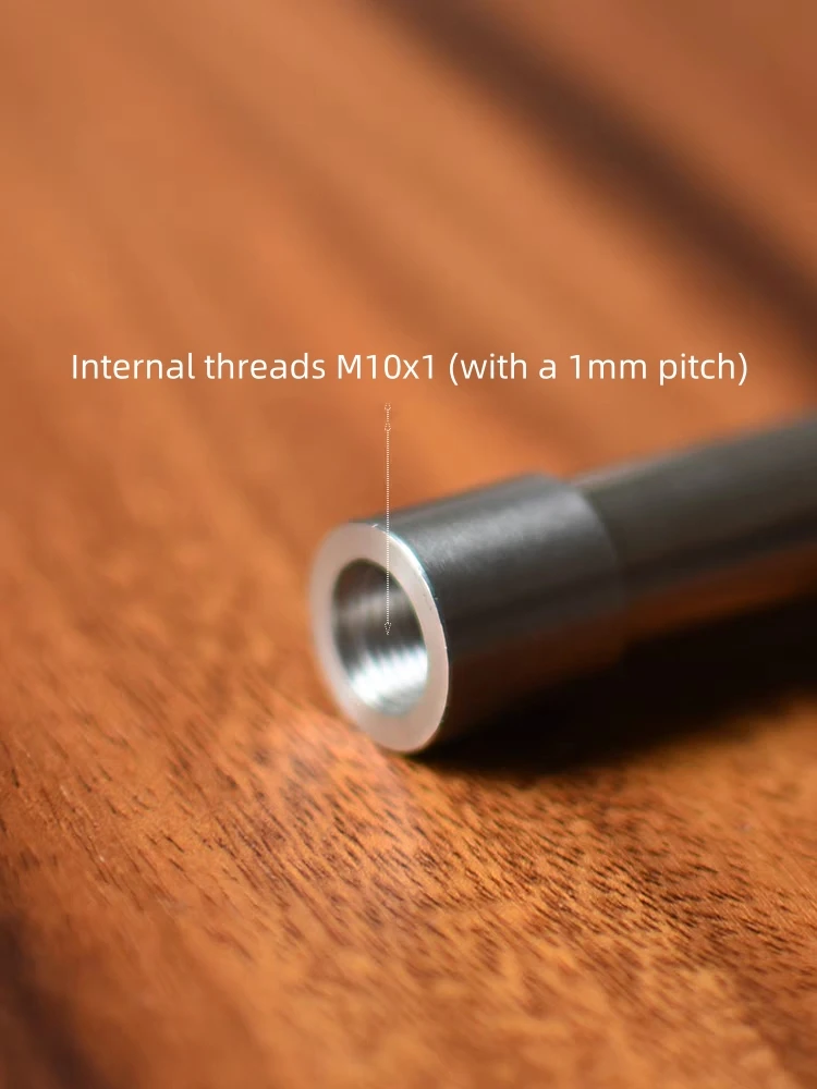 ท่อสแตนเลสแบบยืดไสลด์สําหรับไฟตั้งโต๊ะ/โคมไฟ ปรับความยาวได้ เกลียวภายใน/ภายนอก M10, เสาโคมไฟ