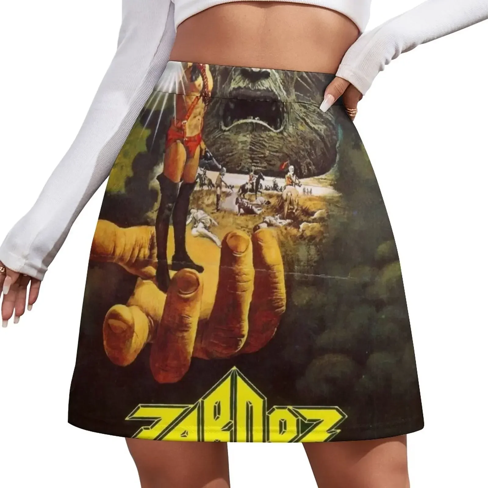

Zardoz, vintage Mini Skirt kawaii skirt Women's clothing skorts for women Mini Skirt