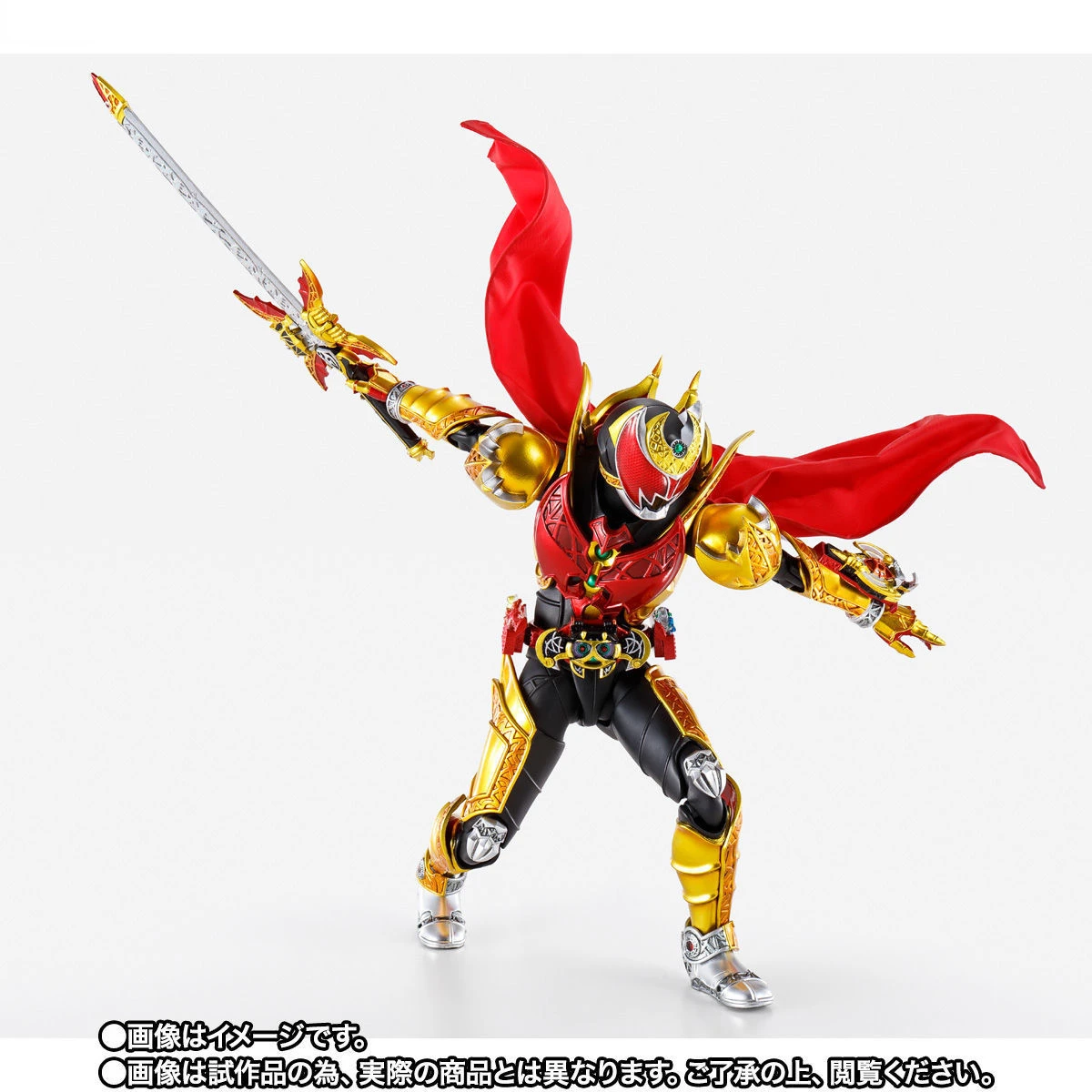 In Stock 100% Original BANDAIS.H.Figuarts Masked Kiva Emperor Form SHF Tokusatsu Anime Action Figure Gifts for Kids Genuine