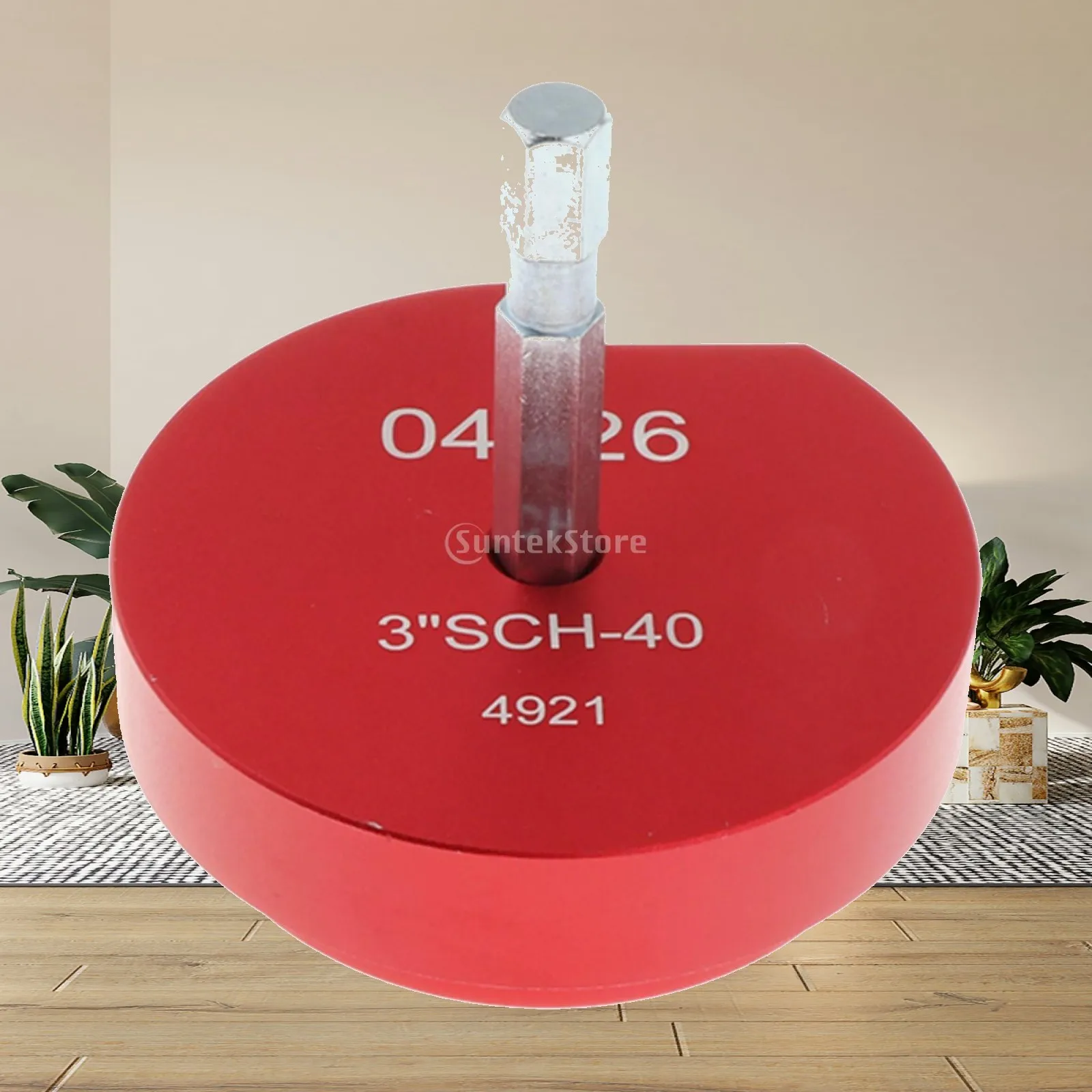 Pipe Fitting Saver Tool for PVC and CPVC Pipe Reaming Water Line Plumbing Remover High Strength Drill Attachment