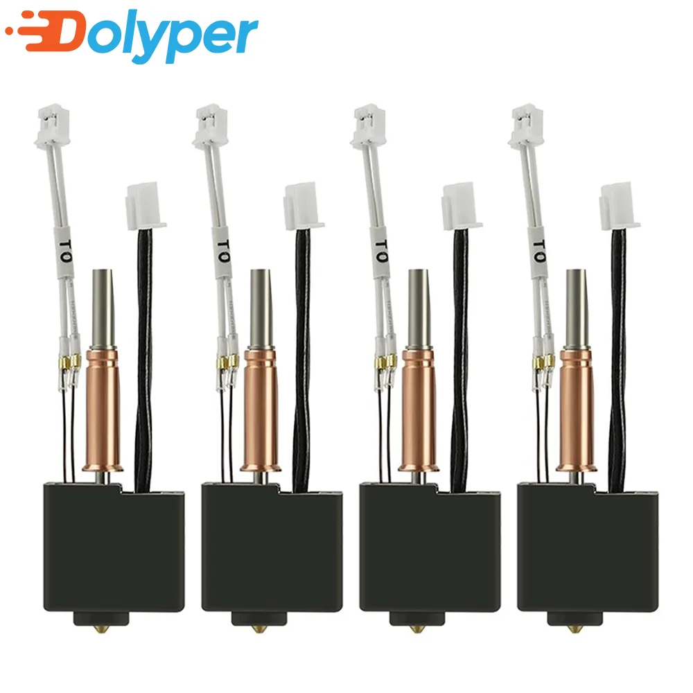 1–5 Satz für Anycubic Kobra 3 Combo Hotend mit Heatbreak-Düse, Thermistor-Hals-Heizblock für Anycubic Kobra 3 Druckkopf – Detail 1
