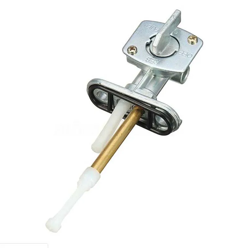 1PC Metal Sliver 791105 Gas Fuel Tank Valve Petcock Switch Assembly For KDX200 KDX220 KDX250