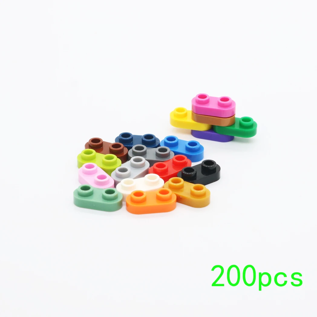 200PCS Assembles Particles 35480 Plate 1x2 Building Blocks Bricks High-Tech DIY Education Assembly Parts Toys For Children Gifts